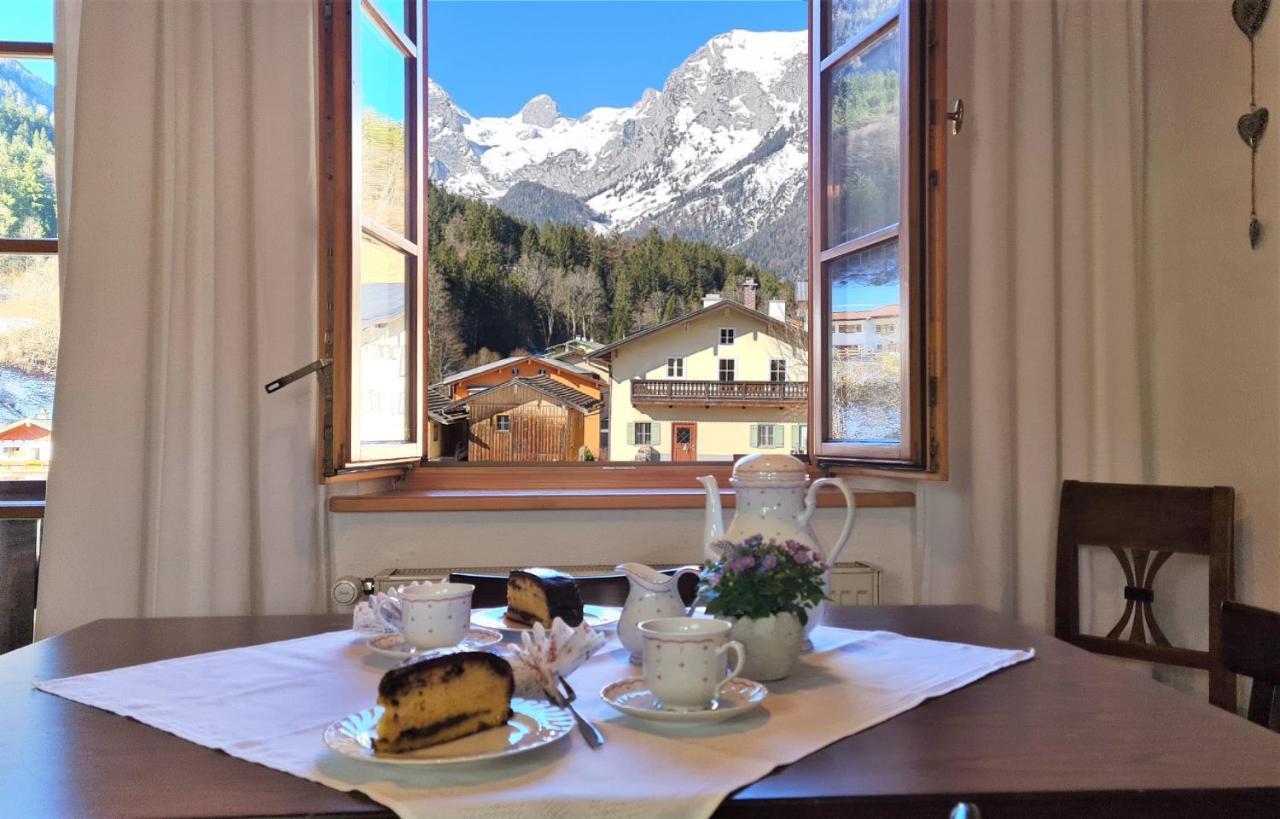 Ferienwohnung Im Gaestehaus Sieger-Brandner Ramsau bei Berchtesgaden Buitenkant foto