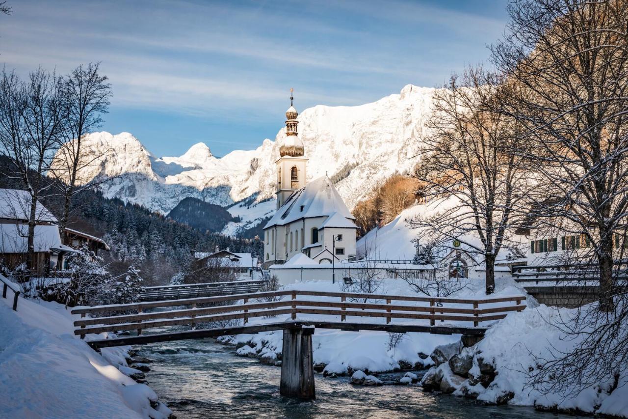 Ferienwohnung Im Gaestehaus Sieger-Brandner Ramsau bei Berchtesgaden Buitenkant foto