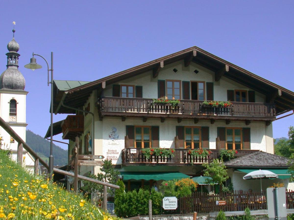 Ferienwohnung Im Gaestehaus Sieger-Brandner Ramsau bei Berchtesgaden Buitenkant foto