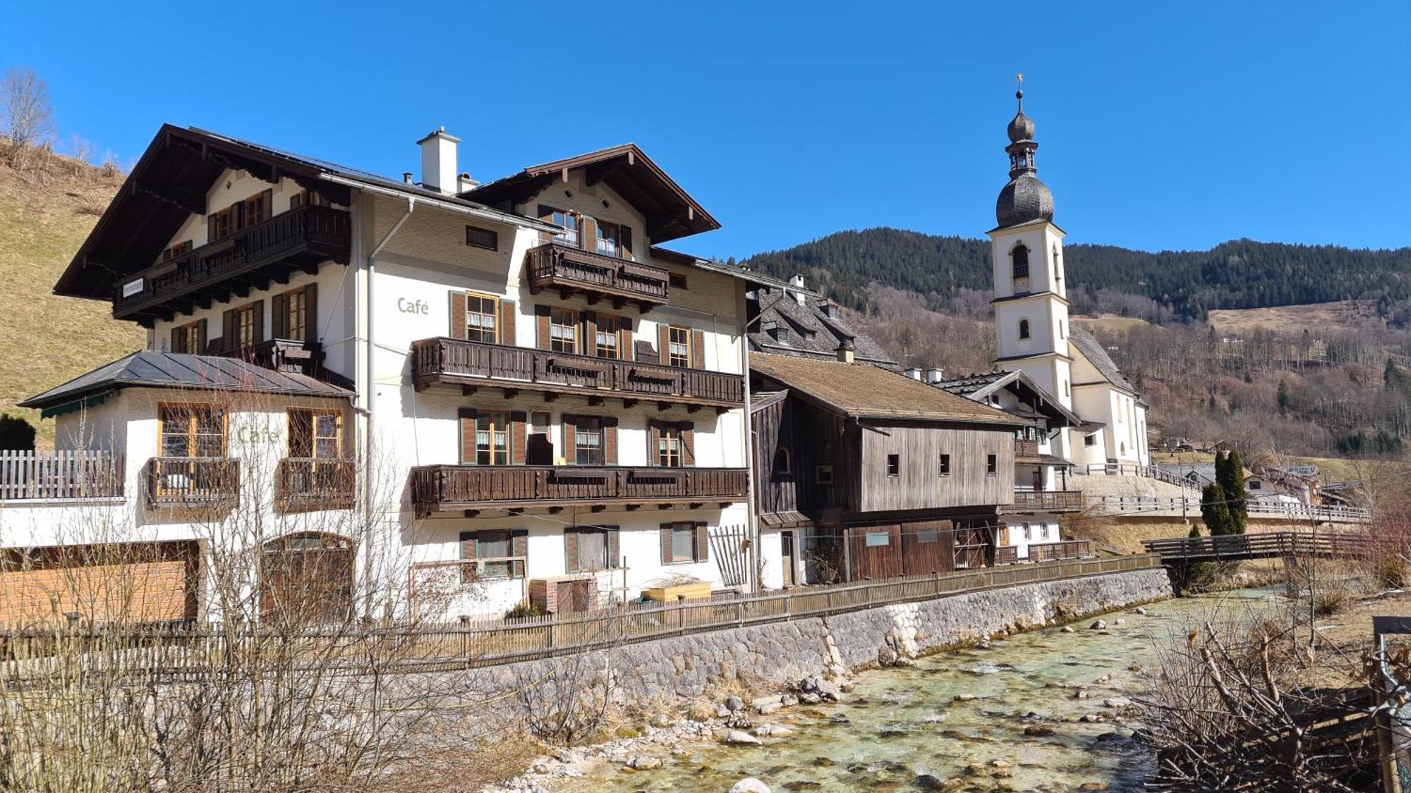 Ferienwohnung Im Gaestehaus Sieger-Brandner Ramsau bei Berchtesgaden Buitenkant foto
