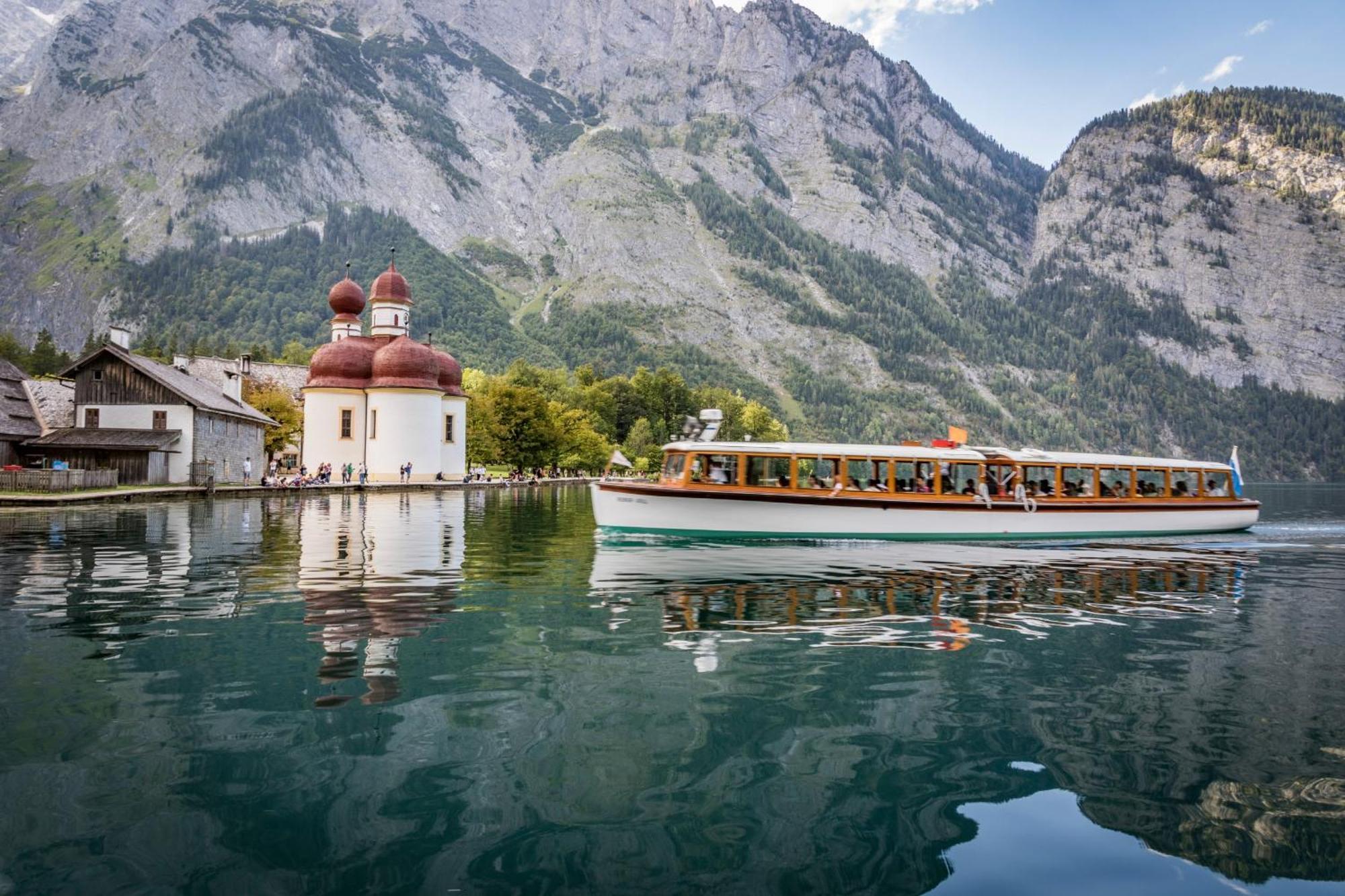 Ferienwohnung Im Gaestehaus Sieger-Brandner Ramsau bei Berchtesgaden Buitenkant foto